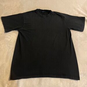 Dream USA Black T-Shirt Mens Large Streetwear Crew Neck Workout Gym‎ Lightweight
